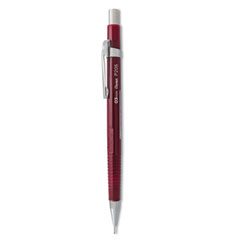 Sharp Mechanical Pencil, 0.5 mm, HB (#2), Black Lead, Burgundy Barrel