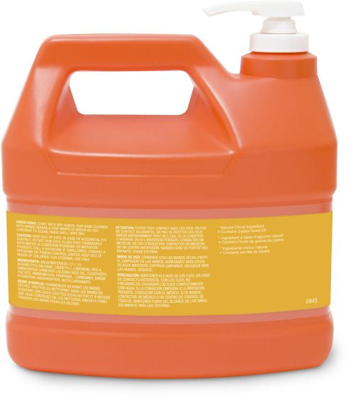 GOJO® NATURAL ORANGE™ Smooth Hand Cleaner - 1 Gallon with Pump Disp