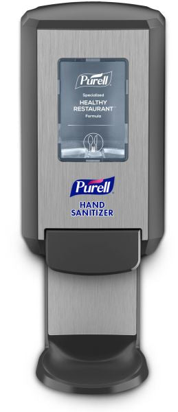 PURELL® CS4 Push-Style Hand Sanitizer Dispenser - Graphite