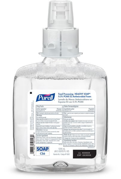 PURELL® Food Processing HEALTHY SOAP® 0.5% PCMX Antimicrobial E2 Foam Handwash - CS6
