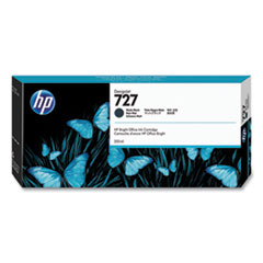 HP 727, (C1Q12A) Matte Black Original Ink Cartridge