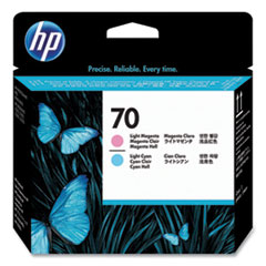 HP 70, (C9405A) Light Cyan/Light Magenta Printhead