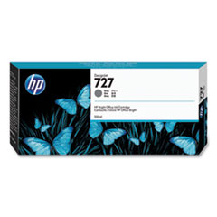 HP 727, (F9J80A) Gray Original Ink Cartridge