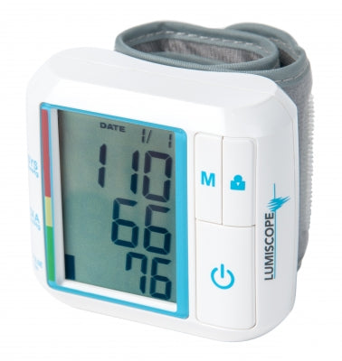 Advanced Wrist Blood Pressure Monitor, Lumiscope