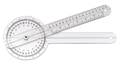 Goniometer Orthoped Plastc 12" Grafco