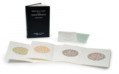 Ishihara® Test Chart Book for Color Deficiency -14 Plate (Concised Edition) Book