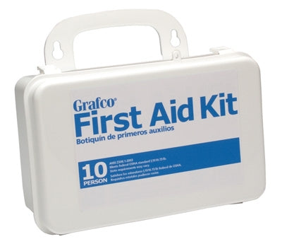 Stocked First Aid Kit - 10 person