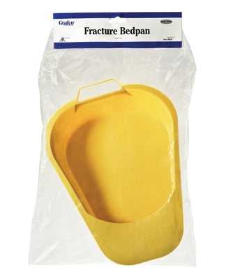 Fracture Bedpan Gold- Hanging Grafco, Individually Wrap