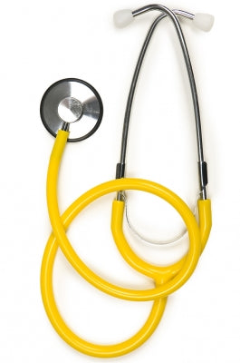 Lightweight Single Head Stethoscope - Yellow