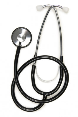 Lightweight Single Head Stethoscope - Black