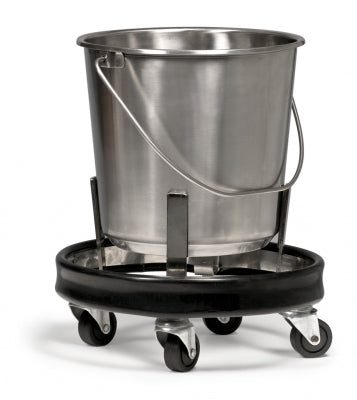 Stainless Steel Kick Bucket-Stand Set