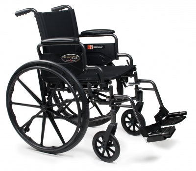 Wheelchair Traveler® L4, 18" x 16", Flip Back Full Arm, Elevating Legrest