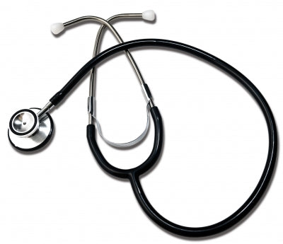 Dual Head Stethoscope - Black