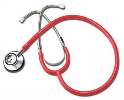 Dual Head Stethoscope - Red