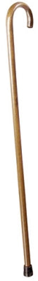 Lumex Standard Wood Cane, Walnut Finish 1" x 42" , Extra Long