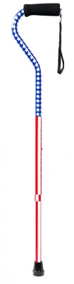 American Pride Offset Cane - Flag