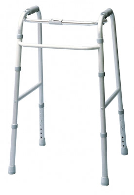 Single Release Folding Walkers - Standard Rubberized Pvc Grip - Adult