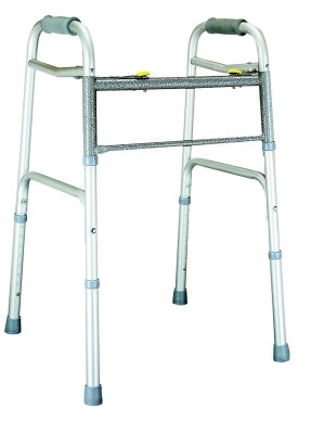 Lumex Dual-Release Folding Walker, Adult