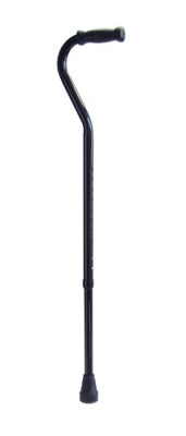 Lumex Aluminum Adjustable Bariatric Cane, Black, 29"-38"