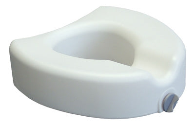 Lumex Locking Raised Toilet Seat In Retail Packaging