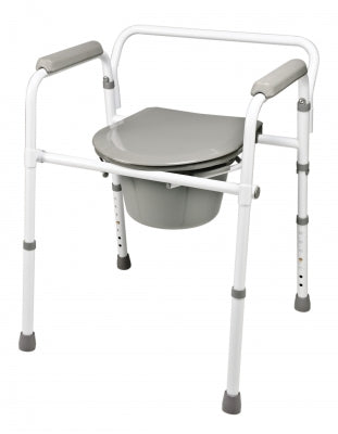 Commode Folding Steel - Retail