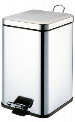 Waste Receptacle, 21Qt, Grafco, Stainless Steel #410