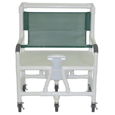 Lumex 30" Bariatric Commode Bath Chair