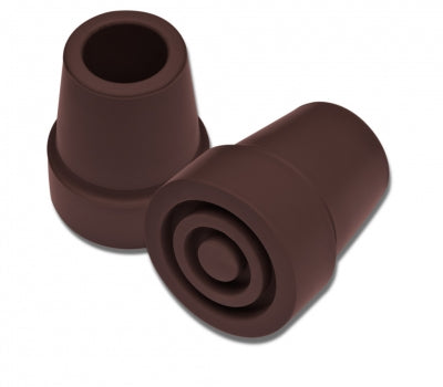 Lumex Aluminum Cane Replacement Tips Brown 3/4"