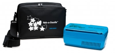 John Bunn Neb-U-Tyke Neb-A-Doodle & Case Nebulizer And Bag