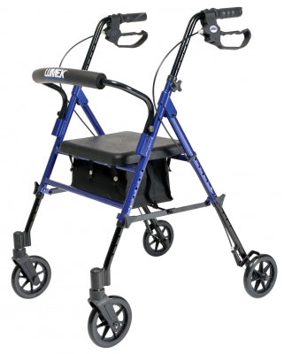 Set n" Go Height Adjustable Rollator - Blue