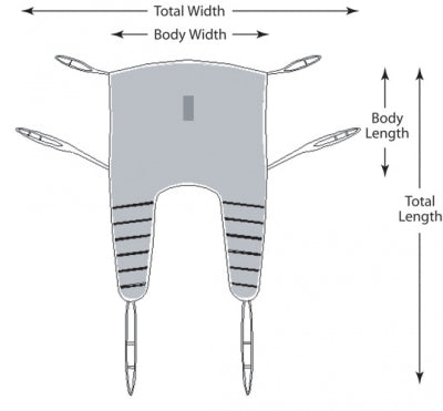 SURELIFT Universal Sling - XX-Large, Bariatric