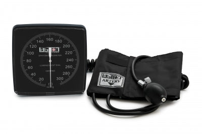 Wallmax Aneroid Sphygmomanometer, Adult Labtron, Black, Latex Free