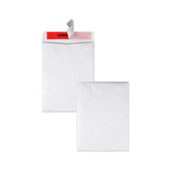 Tamper-Indicating Mailers Made with Tyvek, #10 1/2, Flip-Stik Flap, Redi-Strip Adhesive Closure, 9 x 12, White, 100/Box