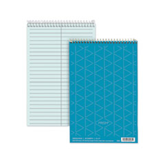 Prism Steno Pads, Gregg Rule, Blue Cover, 80 Blue 6 x 9 Sheets, 4/Pack