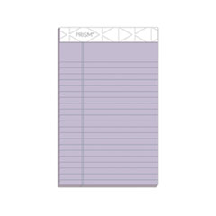 Prism + Colored Writing Pads, Narrow Rule, 50 Pastel Orchid 5 x 8 Sheets, 12/Pack