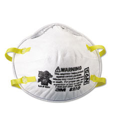 Lightweight Particulate Respirator 8210, N95, Standard Size, 20/Box