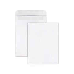 Redi-Seal Catalog Envelope, #10 1/2, Cheese Blade Flap, Redi-Seal Adhesive Closure, 9 x 12, White, Wove Finish, 100/Box