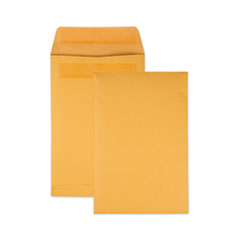 Redi-Seal Catalog Envelope, #1 3/4, Cheese Blade Flap, Redi-Seal Adhesive Closure, 6.5 x 9.5, Brown Kraft, 250/Box