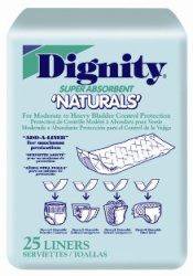 Dignity® Super-Duty - Barrier-Free Inserts for Light to Moderate Protection - Size: 4" x 12"