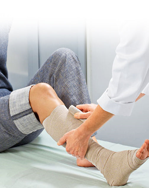 Deluxe® LF - Reinforced Elastic Bandages - Size: 2" x 5.5 yds./ 5cm x 5m