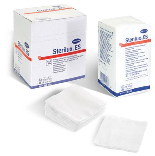 Sterilux® - 12-ply - Premium Gauze Sponges - Size: 4" x 4"/ 10cm x 10cm