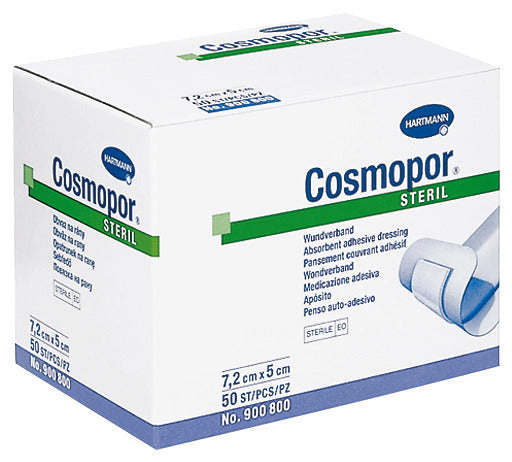 Cosmopor® - Sterile - Adhesive Wound Dressings - Size: 2" x 2.8"/ 5cm x 7.2cm