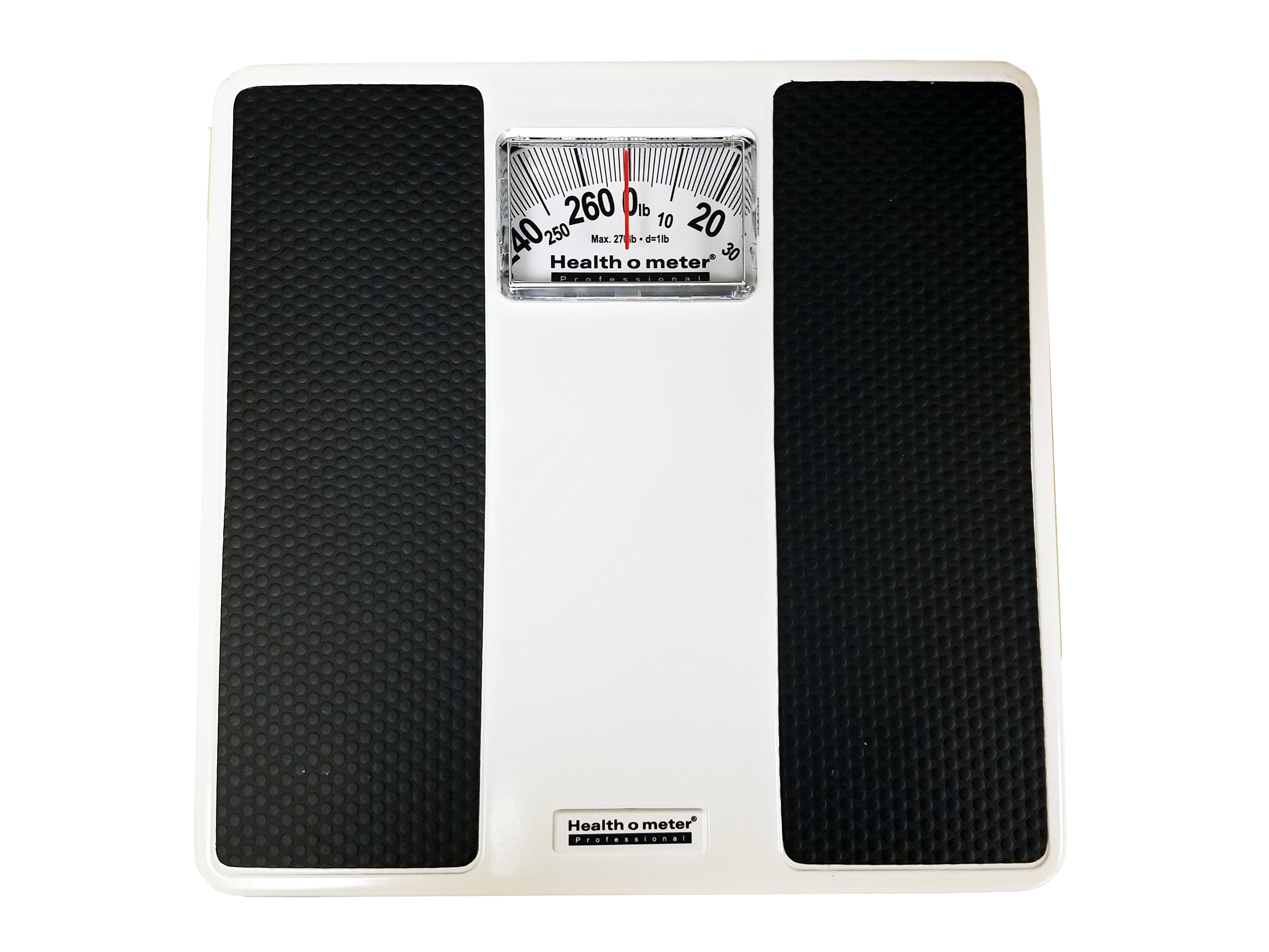 Mechanical Fllor Dial Scale Single - lb / kg - Capacity: 270Lb