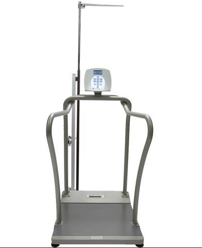 Digital Platform Scale with Height Rod Included and Built-in Pelstar Wireless Technology - Capacity: 1000lb/454kg - Power Adapter: ADPT30