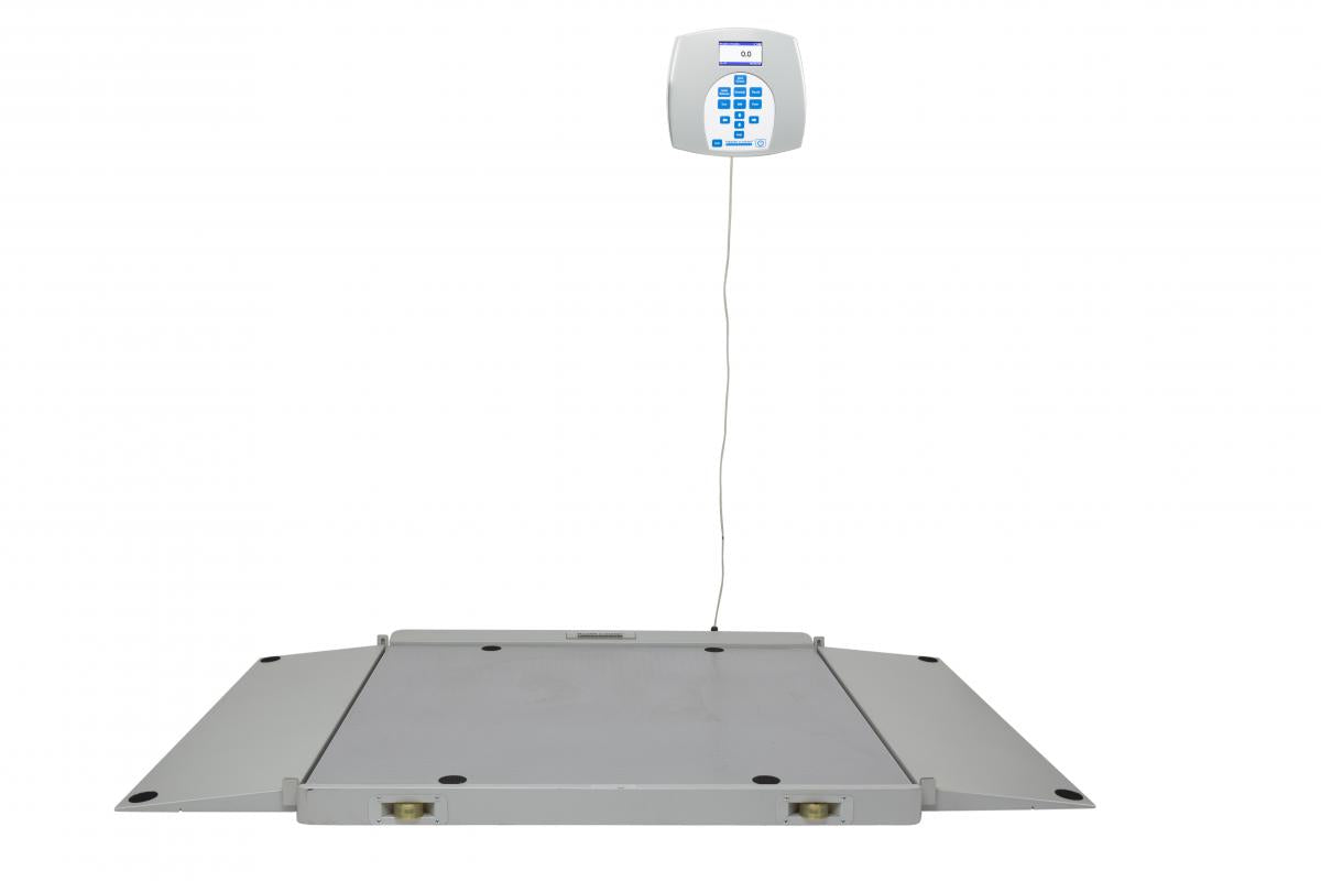 Digital Wheelchair Dual Ramp Scale with Extra Large Platform and Built-in Bluetooth® Wireless Technology - KG Only