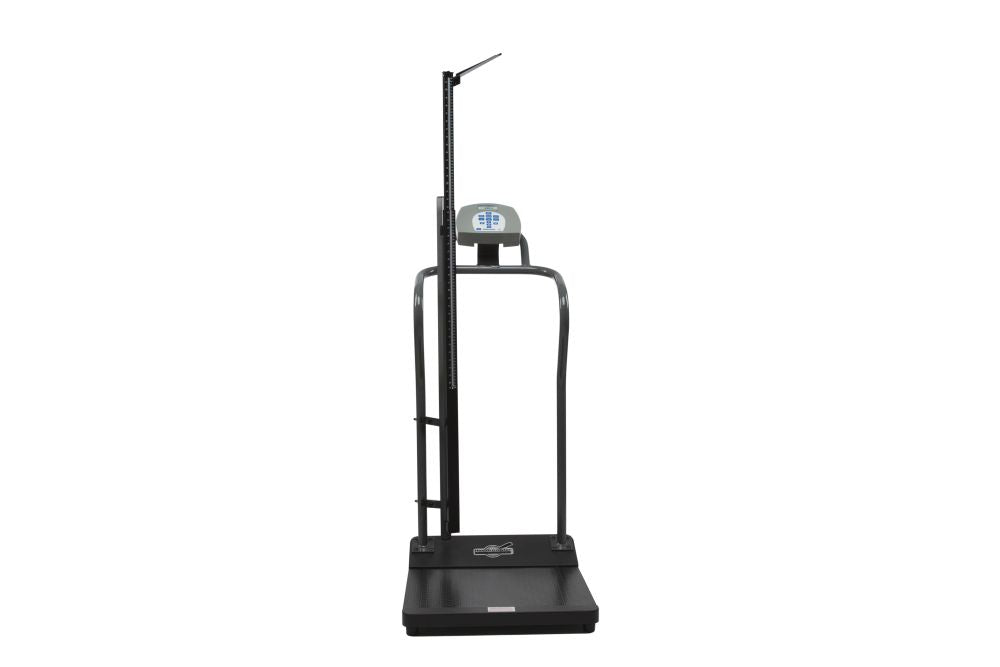 Antimicrobial Digital Platform Scale with Height Rod - KG Only