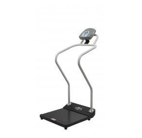 Antimicrobial Digital Platform Scale with Extended Handrails and Built-in Pelstar Wireless Technology - Capacity: 1000lb/454kg - Power Adapter: ADPT30