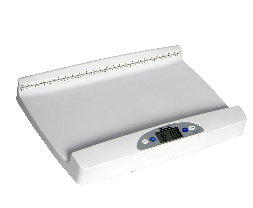 Pediatric Digital Scale - lb / kg (Power Adapter Not Included) - Capacity: 44lb / 20kg