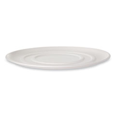 WorldView Sugarcane Pizza Trays, 16 x 16 x 02, White, 50/Carton