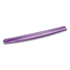 Gel Crystals Keyboard Wrist Rest, 18.5 x 2.25, Purple